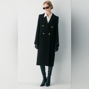 Aritzia The Constant Coat (XS) Luxe Wool Cashmere